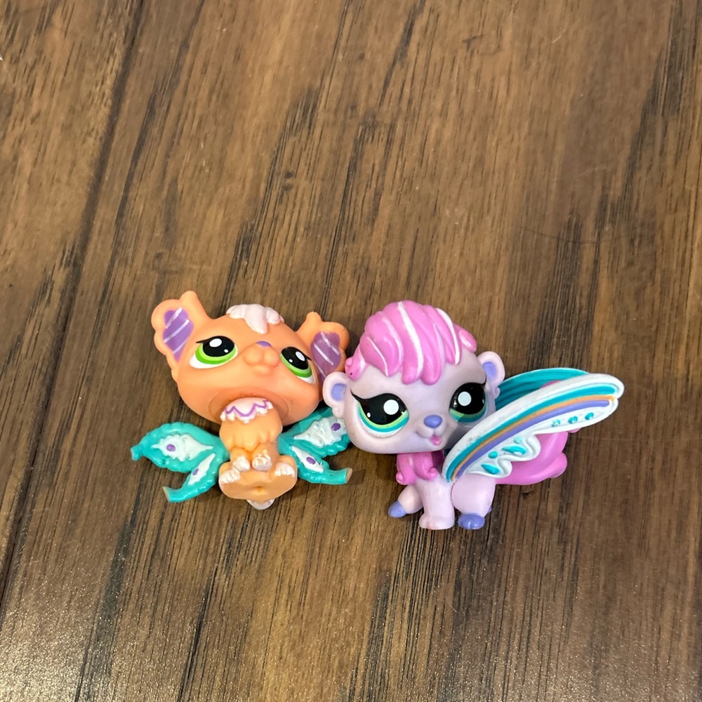 Two Littlest Pet Shop Fairies
